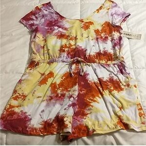 Tye-dye Romper, NWT